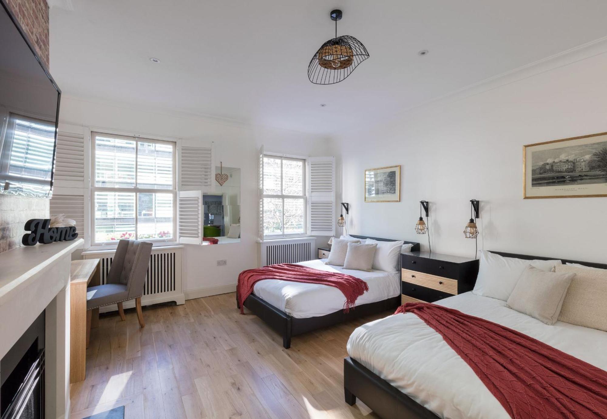 Spacious Quiet 4Bedrooms 6Beds House With Private Garage 5Min Walk To Paddington Station ロンドン エクステリア 写真